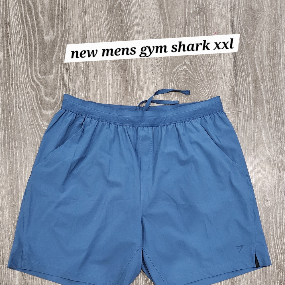 Gymshark Men's Deep Blue Athletic Shorts XXL